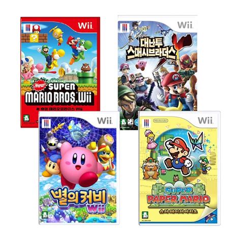 닌텐도 Wii 한글 게임 다운사이트